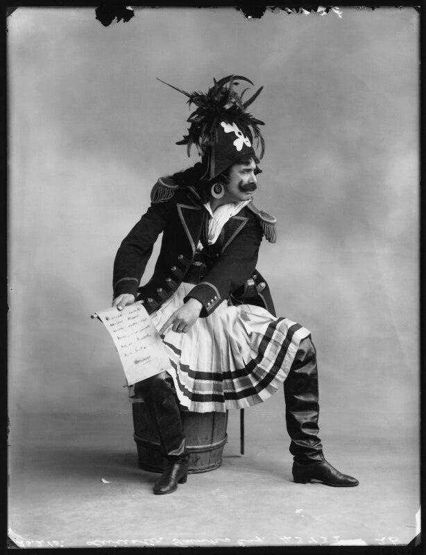 Leicester tunks as the pirate king in 'the pirates of penzance' npg x80550