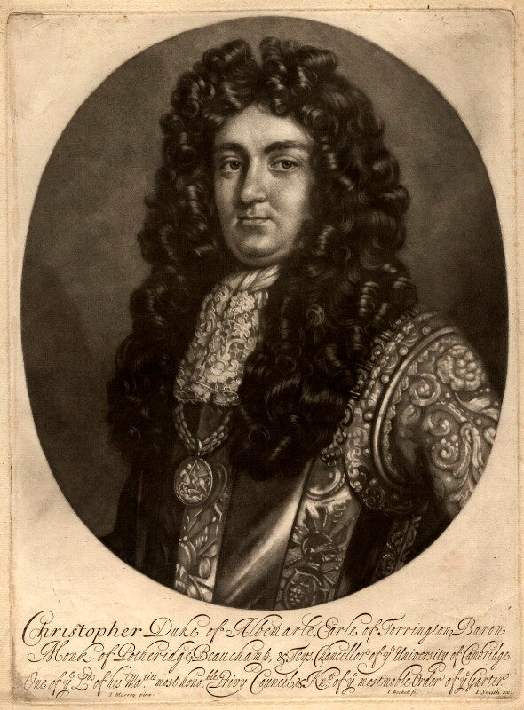 Christopher monck, 2nd duke of albemarle npg d325