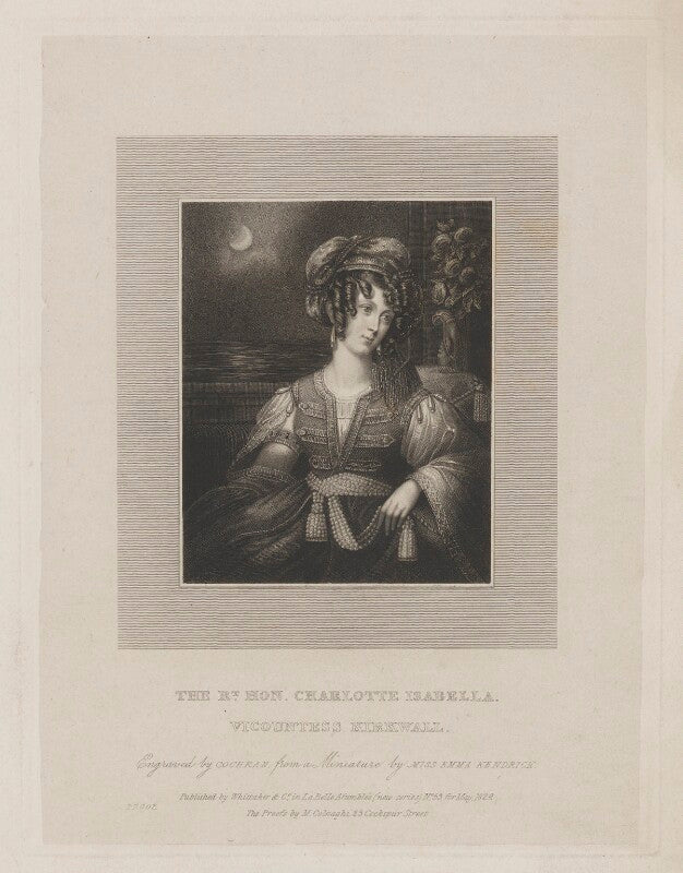 Charlotte isabella (née irby), countess of orkney npg d39378