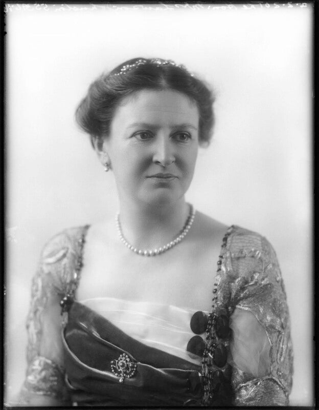 Edith laura lawson johnston (née st john), lady luke npg x120113