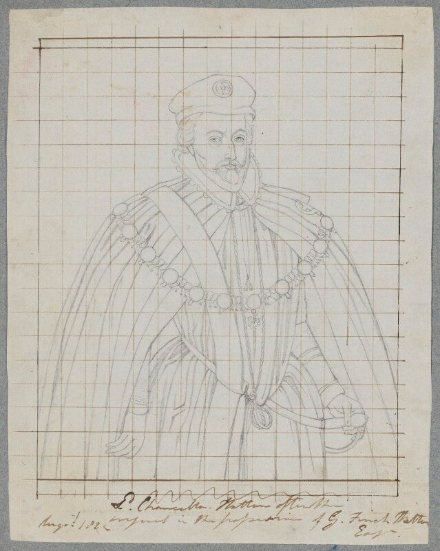 Sir christopher hatton npg d17513