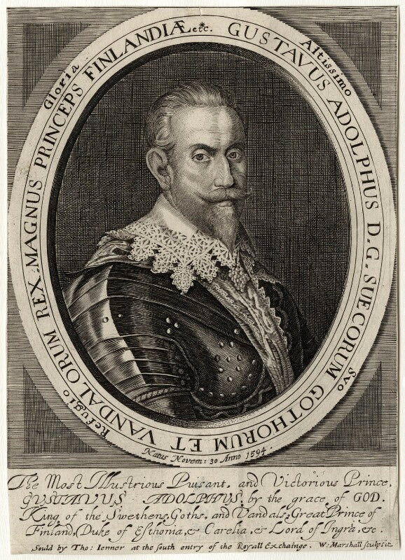 Gustavus adolphus, king of sweden npg d28557