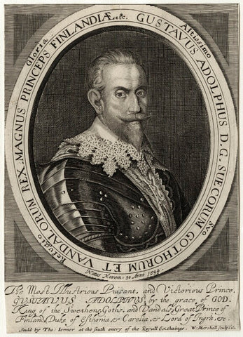 Gustavus Adolphus, King of Sweden NPG D28557