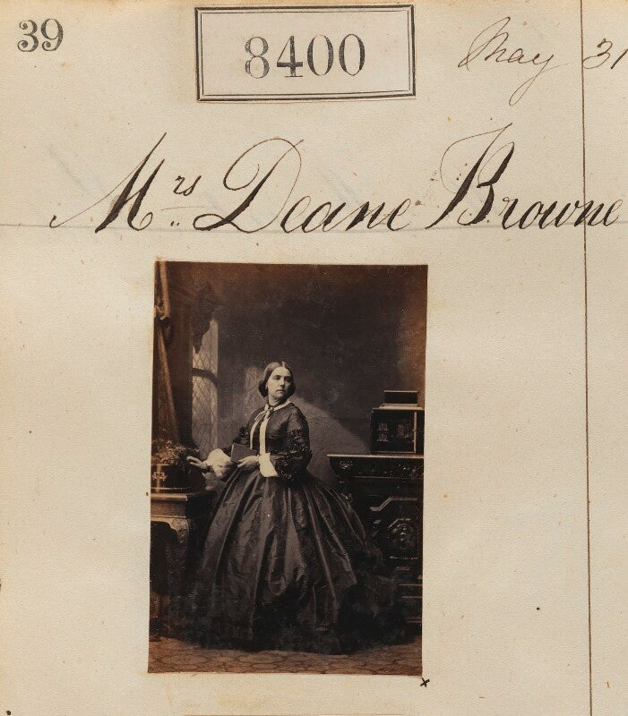 Possibly georgiana charlotte deane browne (née thursby) ('mrs deane browne') npg ax58219