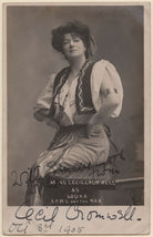 Cecil Cromwell as Louka in 'Arms and the Man' NPG x7040