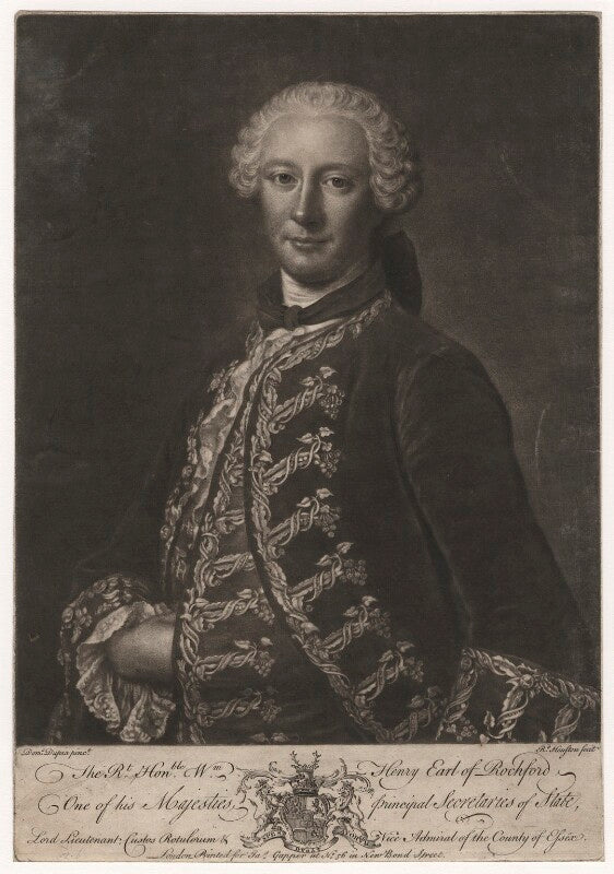 William henry nassau de zuylestein, 4th earl of rochford npg d5828