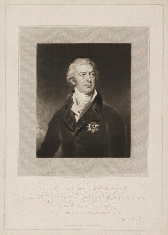 Robert banks jenkinson, 2nd earl of liverpool npg d37377