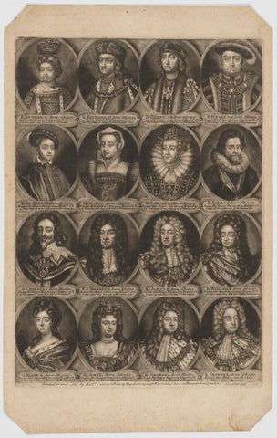 The Sovereigns of England, part 2 NPG D34142