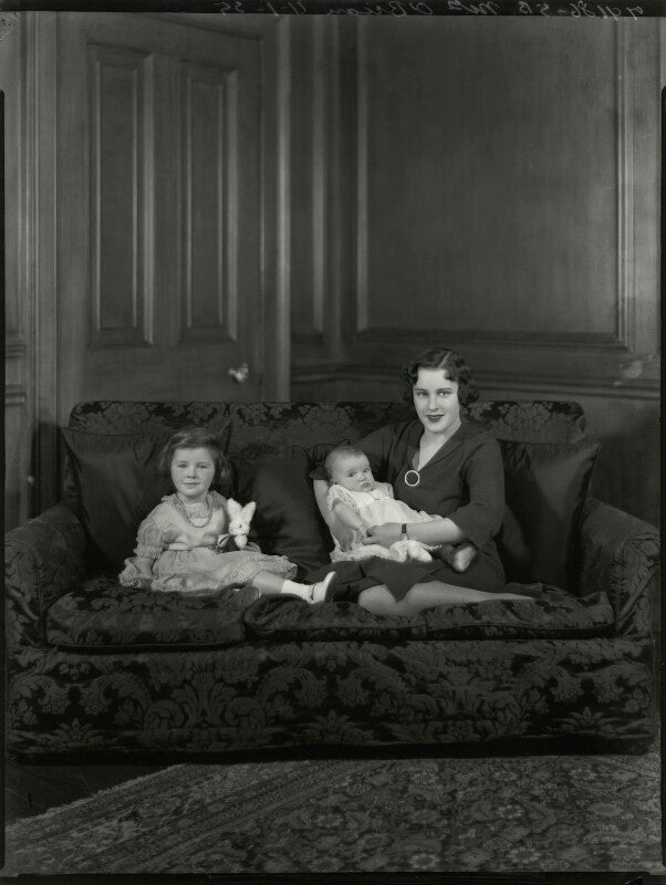 Maureen bickford (née o'brien); shelagh penny (née o'brien); hon. eileen vivien o'brien (née de la poer beresford) npg x151269