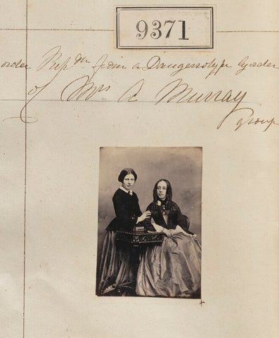 'Reproduction from a Daguerrotype by order of Mrs A Murray' NPG Ax59177