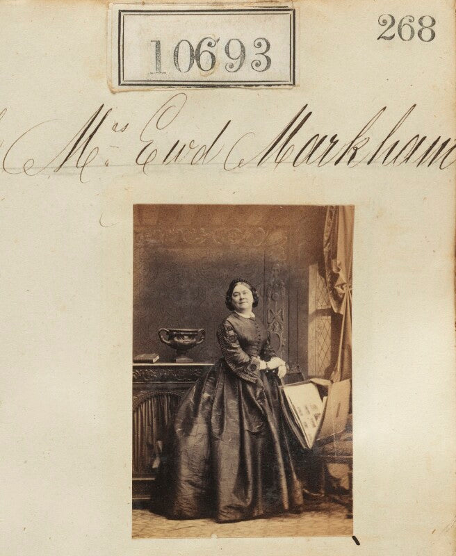 Mrs edward markham npg ax60404