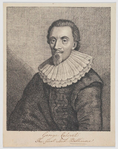 George Calvert, 1st Baron Baltimore NPG D946