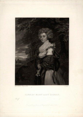 Harriet Maria Harris (née Amyand), Countess of Malmesbury NPG D5667