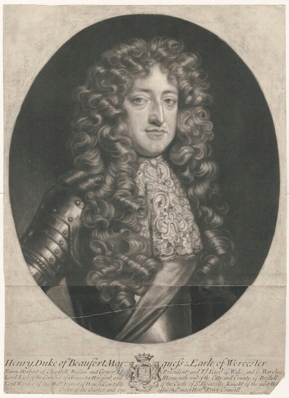 Henry somerset, 1st duke of beaufort npg d29477