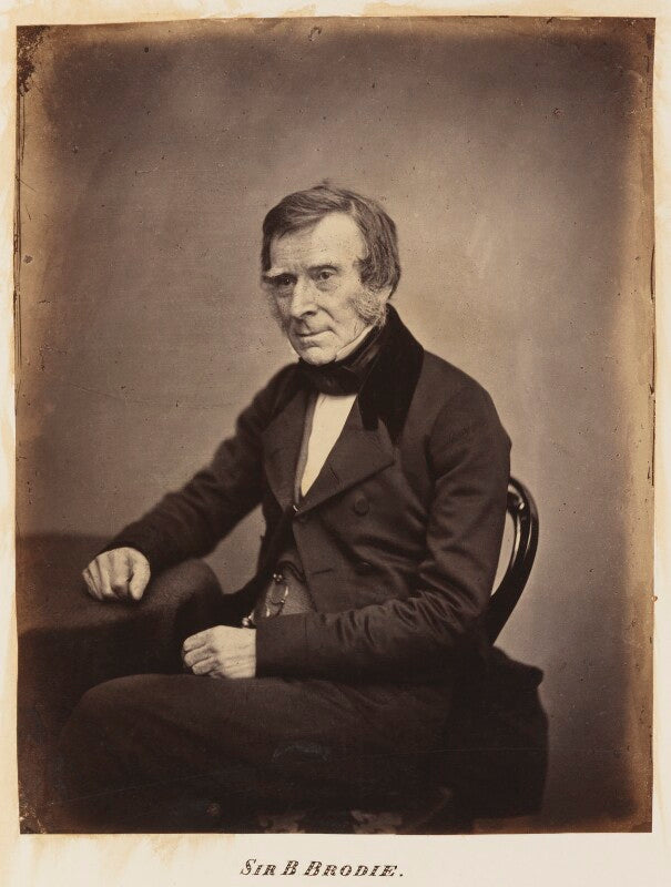 Sir benjamin collins brodie, 1st bt npg ax27709