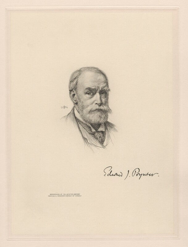 Sir edward john poynter, 1st bt npg d20780