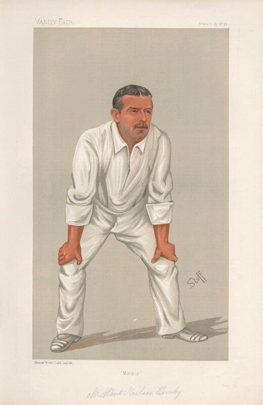 Albert neilson hornby ('men of the day. no. 512.') npg d44555