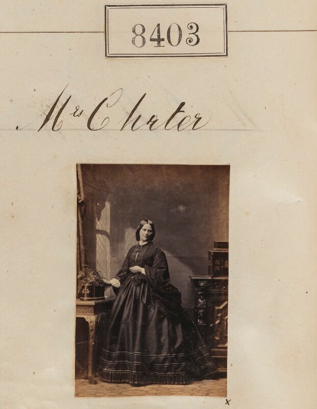 Mrs chater? npg ax58222