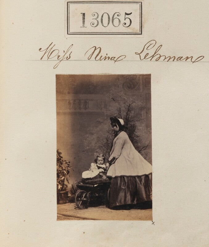 Nina lehmann with an unknown woman npg ax62706