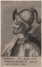 Fictitious portrait called King Stephen NPG D33877