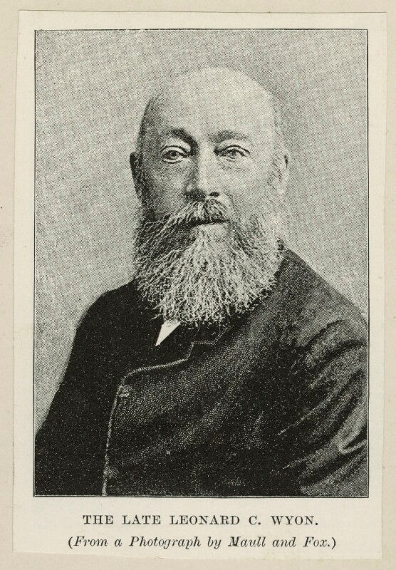 Leonard charles wyon npg d23292
