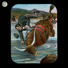 Thrown from an Ox (David Livingstone) NPG D18390