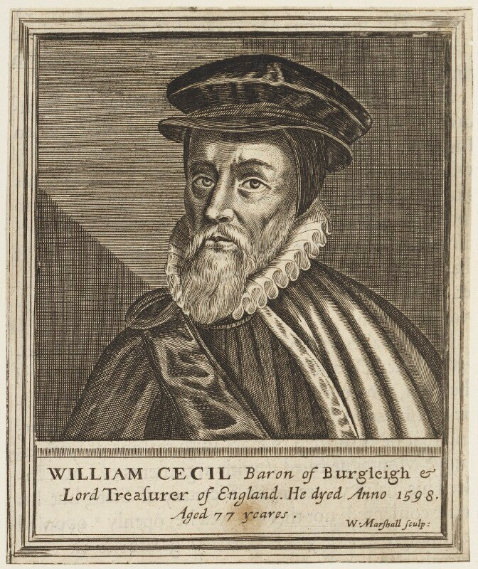 William cecil, 1st baron burghley npg d19050