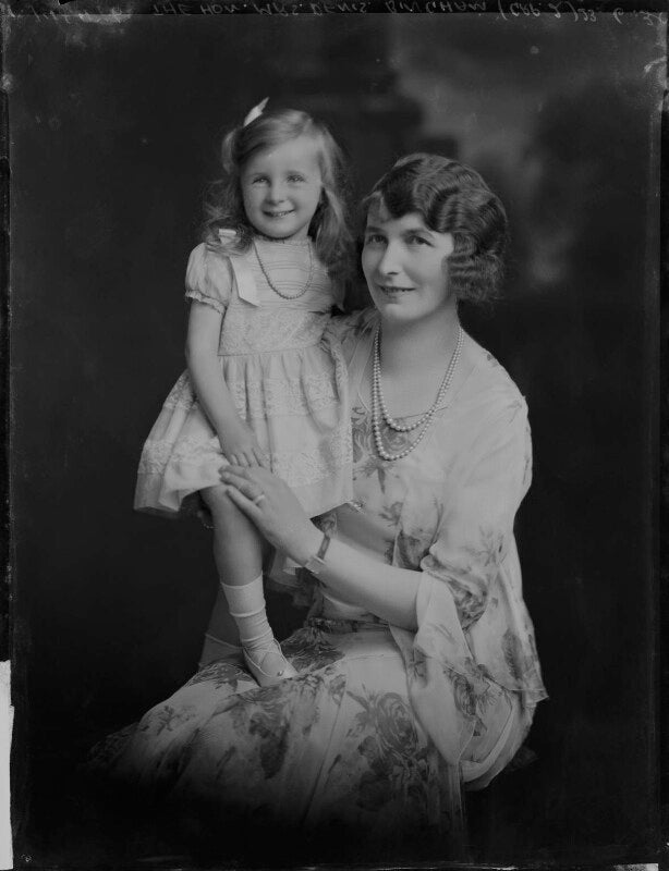 Elizabeth rosemary denham (née bingham); vera mary bingham (née darbyshire) npg x70456