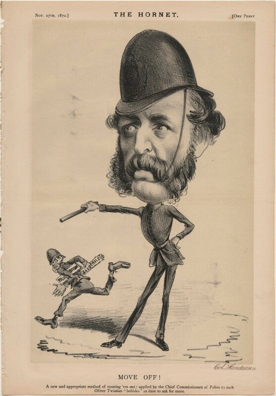 'move off!' (henry ('harry') goodchild; sir edmund yeamans walcott henderson) npg d48316