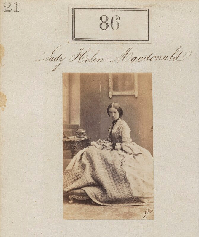 Lady helen laura macgregor (née mcdonnell) npg ax50069