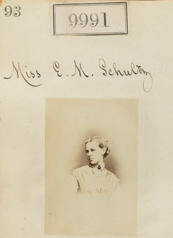 Miss E.M. Schultz NPG Ax59709