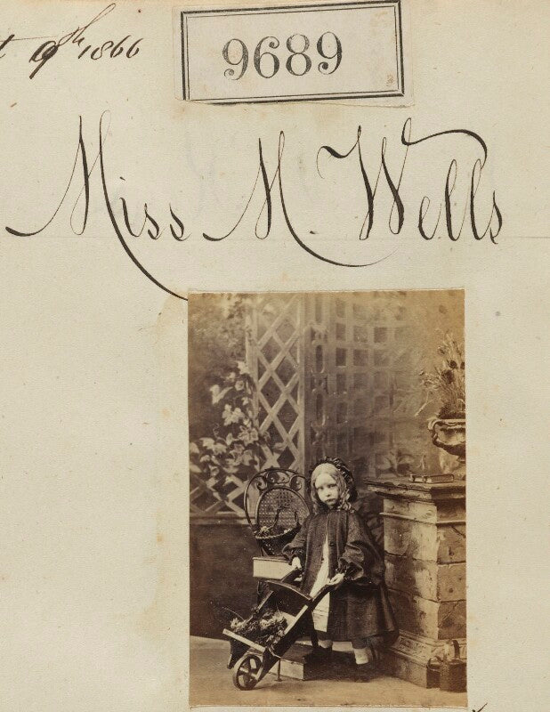 Miss h. wells npg ax59420