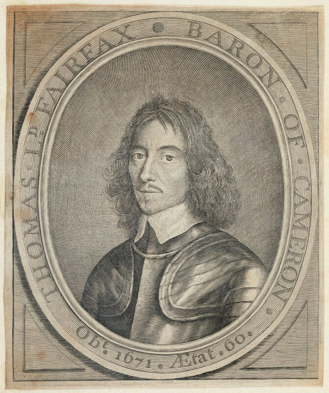 Thomas fairfax, 3rd lord fairfax of cameron npg d22733