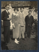 Julian with Garsington visitors NPG Ax141549