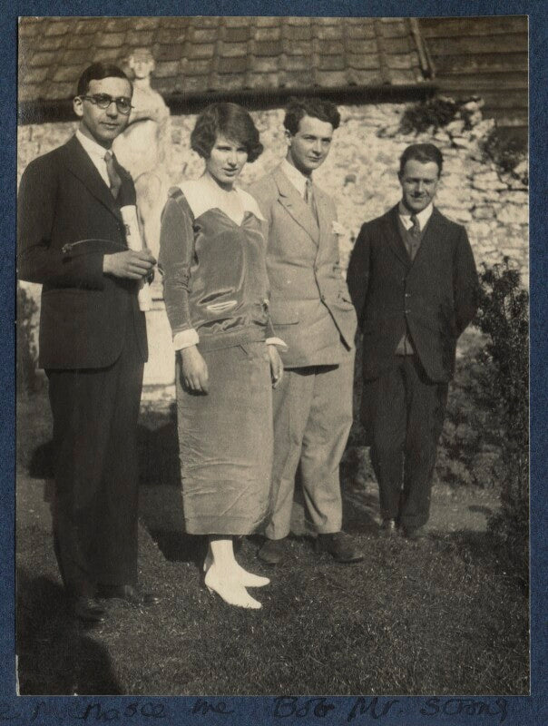 Julian with garsington visitors npg ax141549