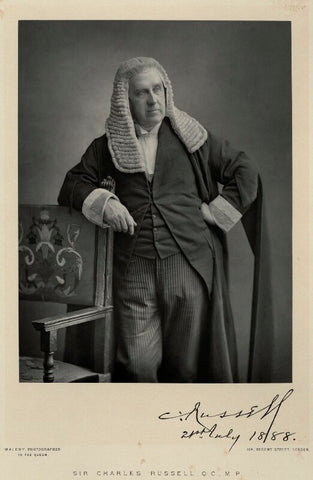 Charles Arthur Russell, Baron Russell of Killowen NPG Ax9165