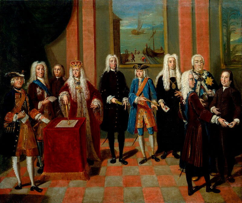 Group associated with the Moravian Church NPG 1356