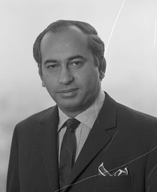 Zulfikar ali bhutto npg x191738