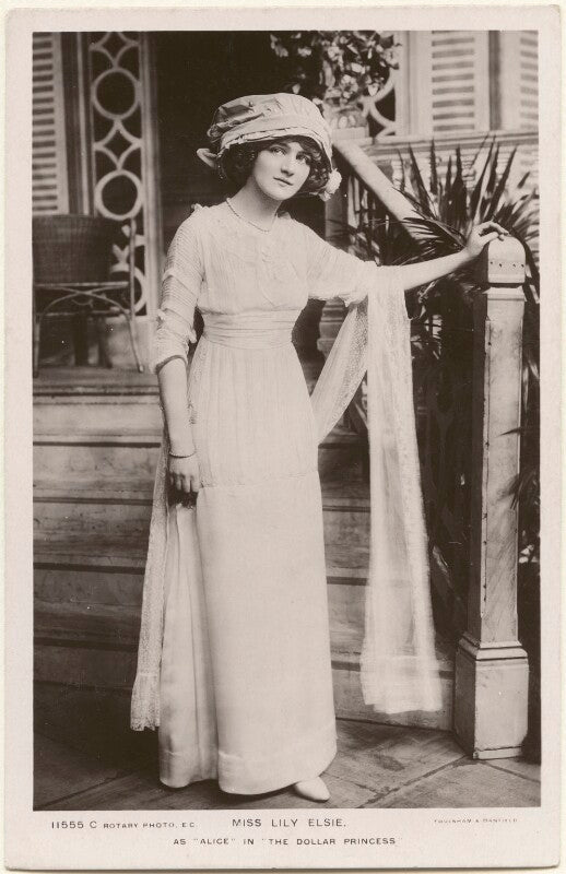 Lily elsie as 'alice' in 'the dollar princess' npg x201071