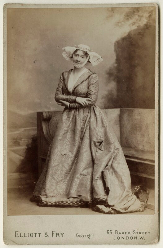 Madge kendal in 'the merry wives of windsor' npg x127923