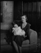 Alastair Pinckard Leslie; Coral Angela Leslie (née Pinckard) NPG x151632