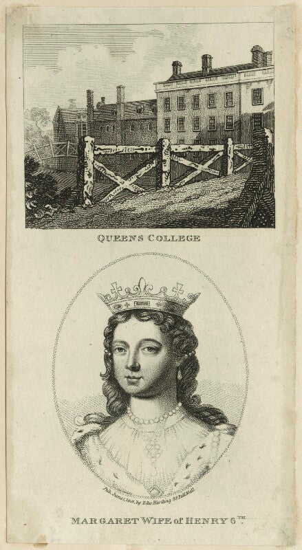 Queen margaret of anjou and queens college npg d23779