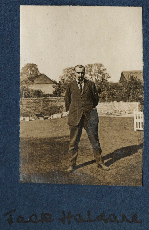 John burdon sanderson haldane npg ax140731