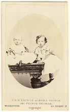 King George V; Prince Albert Victor, Duke of Clarence and Avondale NPG Ax24187