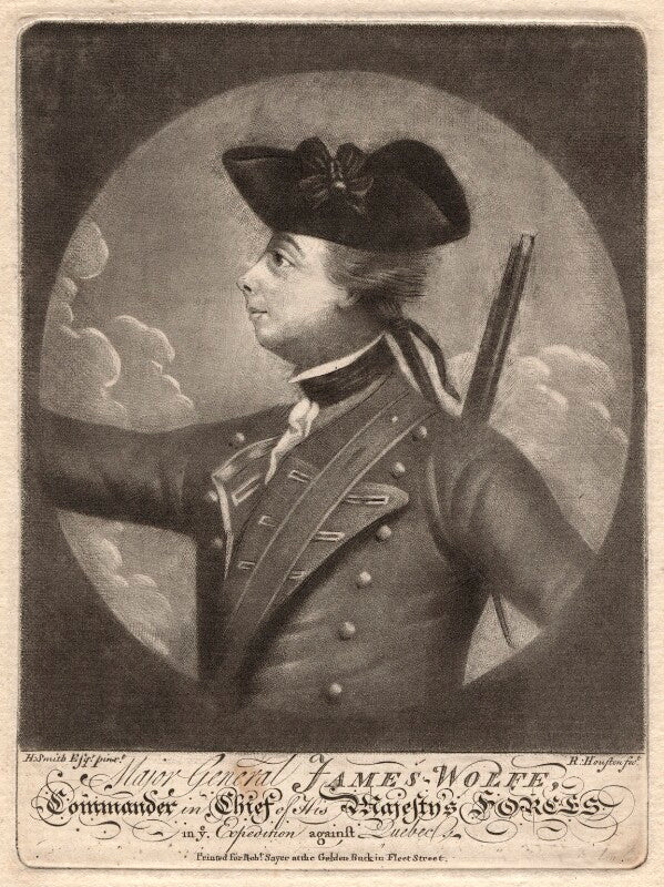 James wolfe npg d4883