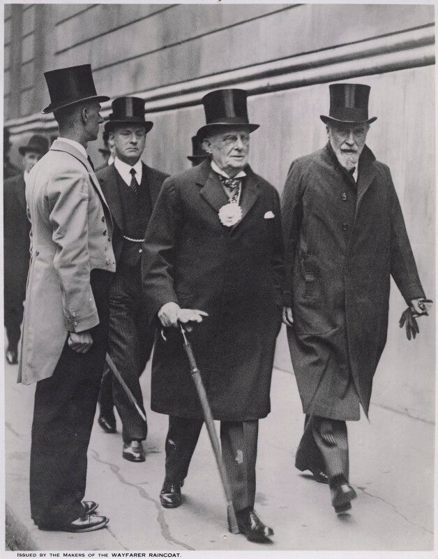 Sir percy vincent, 1st bt; montagu collet norman, 1st baron norman npg x194148