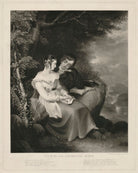 Burns and Highland Mary (Mary Campbell ('Highland Mary'); Robert Burns) NPG D32445