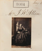 Mrs J.W. Allen NPG Ax57918
