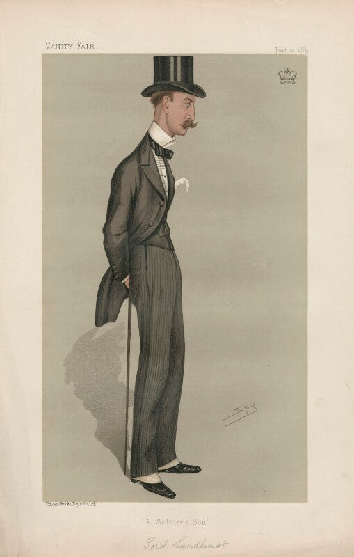 William mansfield, 1st viscount sandhurst ('statesmen. no. 568.') npg d44443