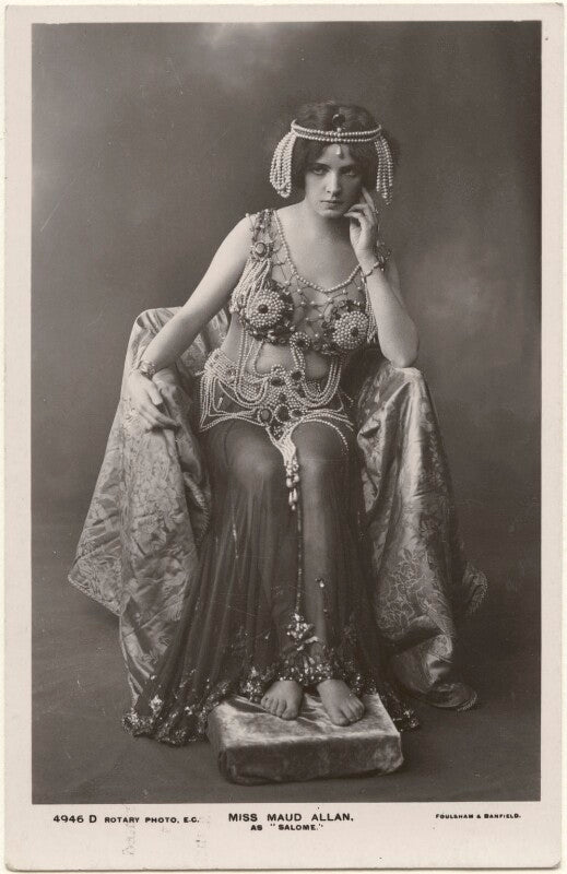 Maud allan as 'salome' npg x198334